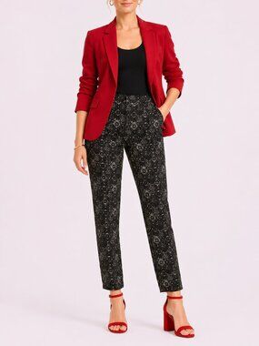 Nanette Lepore Silk Jogger Pants Black Silk Casual Dress Pants Sz 4 NWT $298